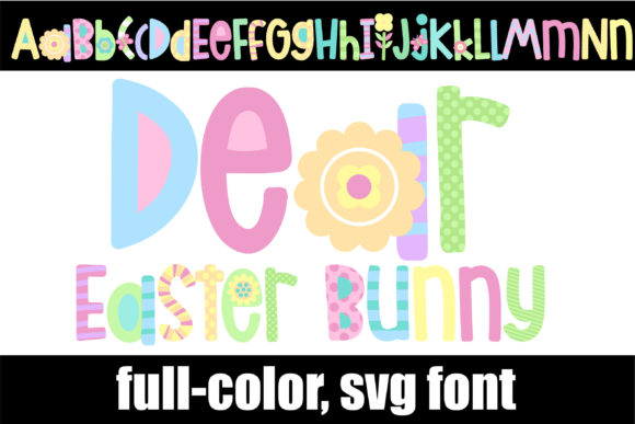 Dear Easter Bunny: A Font for Springtime Web Design