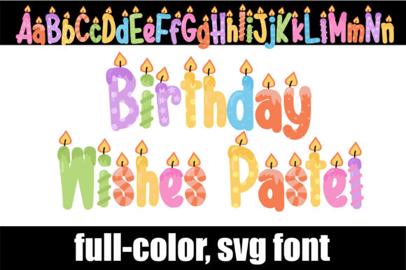 Font That Makes Your Brand Stand Out: Birthday Wishes Pastel
