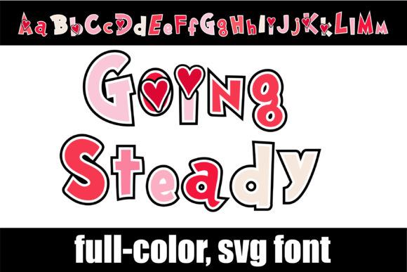 Going Steady: A Color Font for Bold Branding