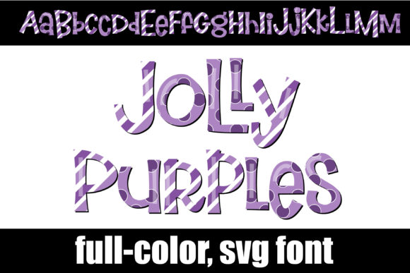 Jolly Purples: A Colorful Font for Modern Web Design