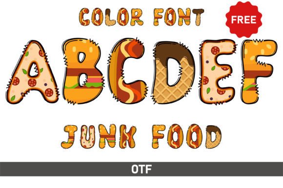 Junk Food: A Font for Playful Editorial Design