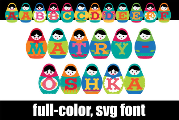 Matryoshka: A Font That Brings Joy to Digital Design