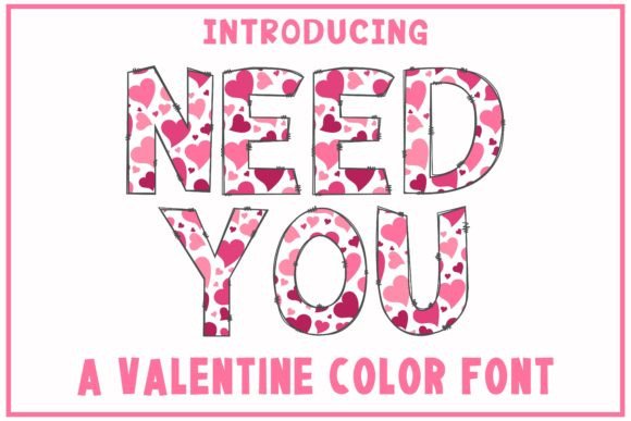Need You: A Font for Crafters Who Want to Stand Out