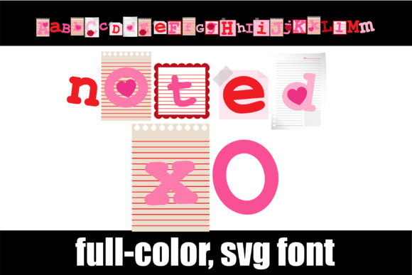 Noted XO: A Font for Bold Digital Branding