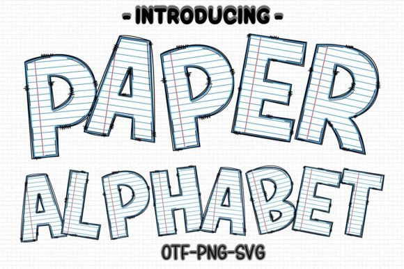 Paper Alphabet: A Playful Font for Polished Branding