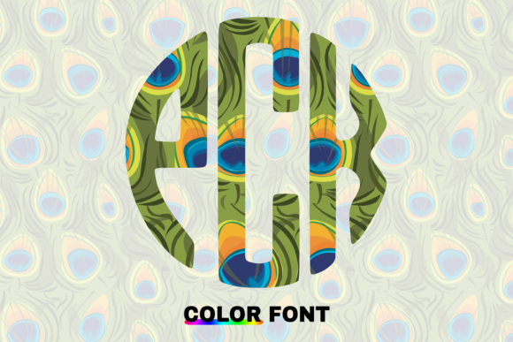 Peacock Circle: A Font That Adds Flair to Campaigns