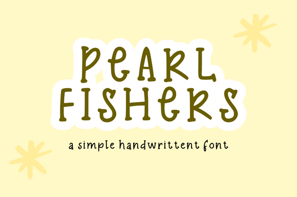 Pearl Fishers: A Friendly Script for Branding Projects