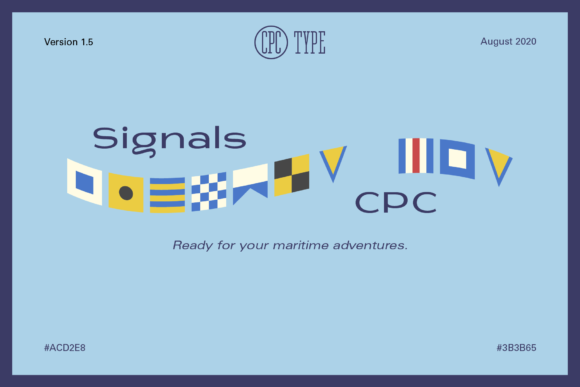 Signals CPC: A Font for Maritime Inspiration and Editorial Grace