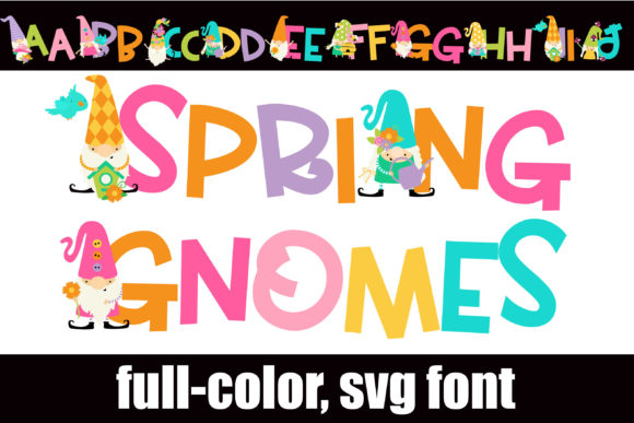 Spring Gnomes: A Font That Brings Magic to Your Campaigns