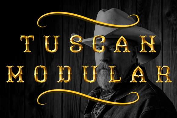 Tuscan Modular: A Font That Adds Character to Every Craft