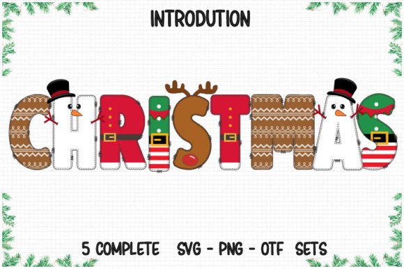 Xmas Doodle: A Festive Font for Holiday Marketing